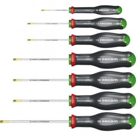 Tournevis Protwist® Tamper Torx ATXR.J7PB Jeu de 7 