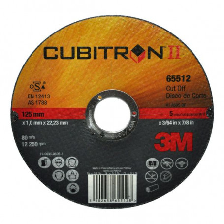 Disque à tronçonner 3M CUBITRON? II