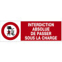 Panneau interdiction