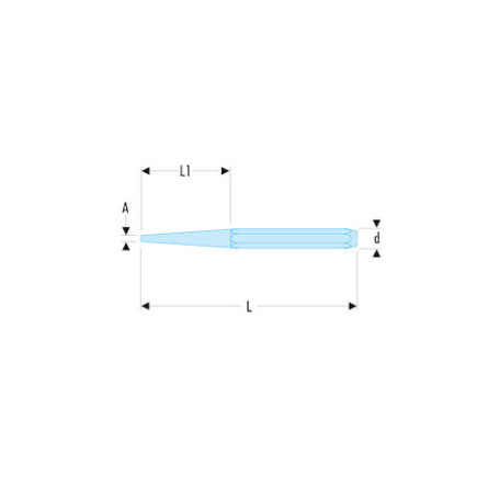 247.5   CHASSE-CLOU STD -DIAM.5MM