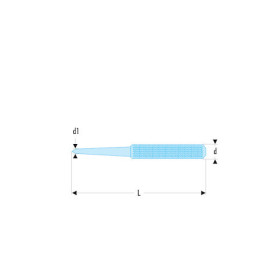 256.2.5   256.2,5 POINTEAU PRECIS.-DIAM.2,5MM