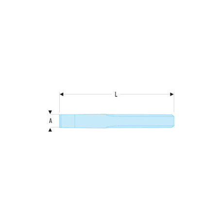 263.22   BURIN PROFIL CST -LONG. 220 MM