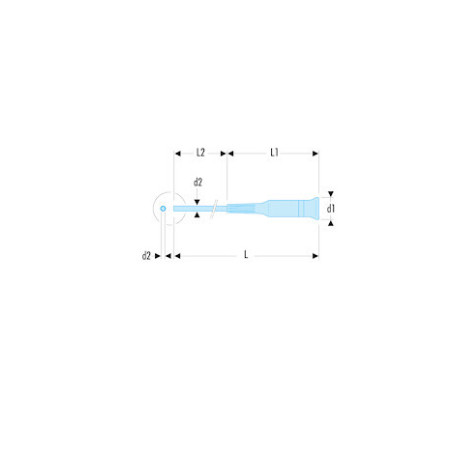 AEF.3X75   TOURNEVIS MICRO PLAT 3X75MM