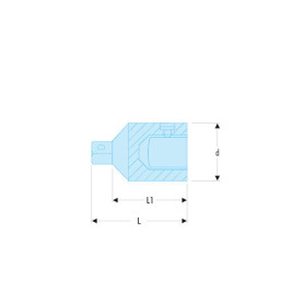 K.230B   REDUCTEUR 3/4' - 3/4' A 1/2'